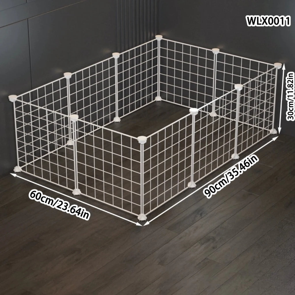 Puppy Fence for Home Indoor Use, Anti-Escape Corgi Dog Fence, Puppy Training Isolation Net