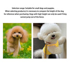 Teddy dog pet fence with toilet area Indoor home large space free to assemble Pomeranian dog fence wrought iron cage