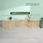 Indoor Puppy Training Fence, Foldable Pet Playpen, Puppy Play Fence, Cat and Dog Isolation Gate, Suitable for Small Dogs and Cats