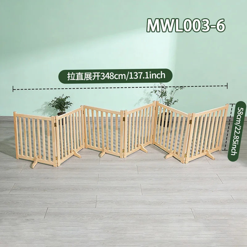 Indoor Puppy Training Fence, Foldable Pet Playpen, Puppy Play Fence, Cat and Dog Isolation Gate, Suitable for Small Dogs and Cats