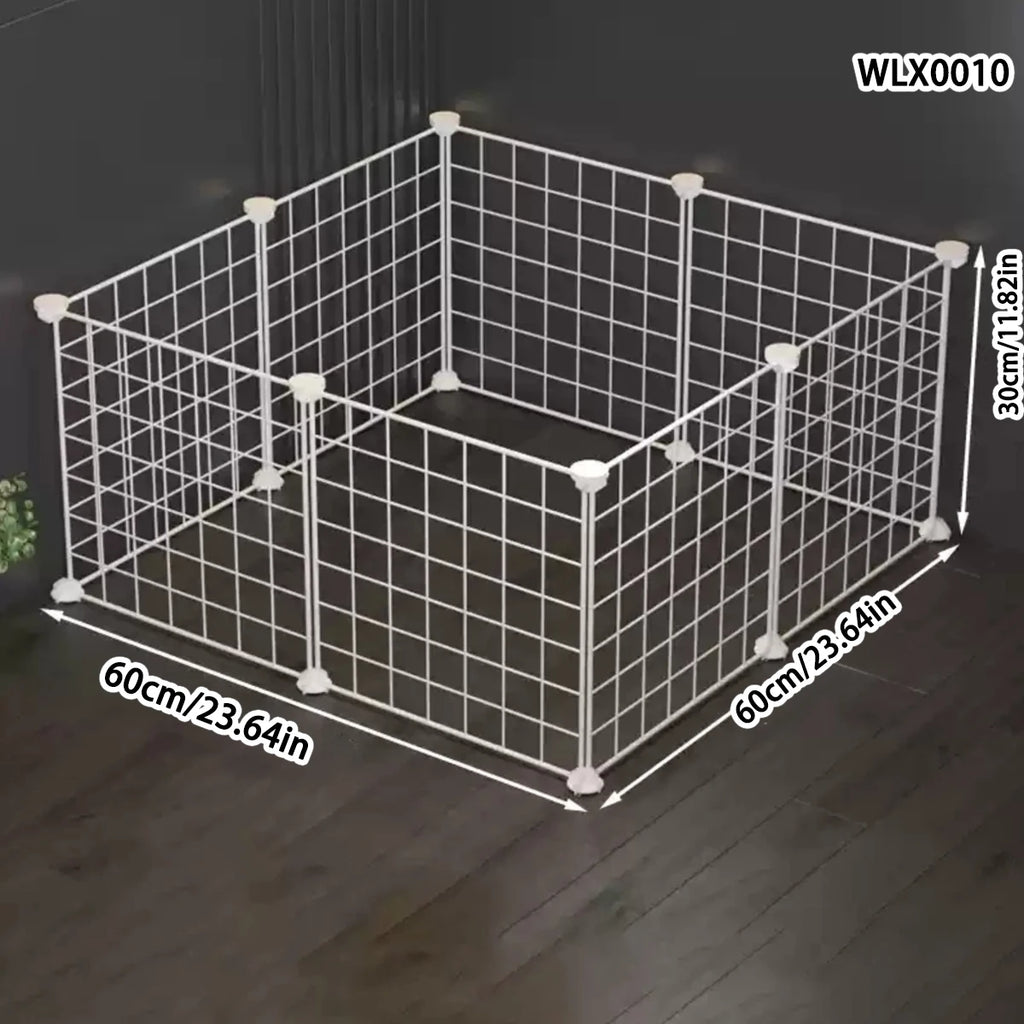 Puppy Fence for Home Indoor Use, Anti-Escape Corgi Dog Fence, Puppy Training Isolation Net