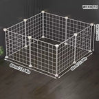 Puppy Fence for Home Indoor Use, Anti-Escape Corgi Dog Fence, Puppy Training Isolation Net