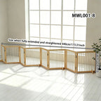 Pet Fence, Foldable Dog and Cat Isolation Barrier, No Drilling Required, Suitable for Indoor Balconies and Stairways as Safety Guardrails