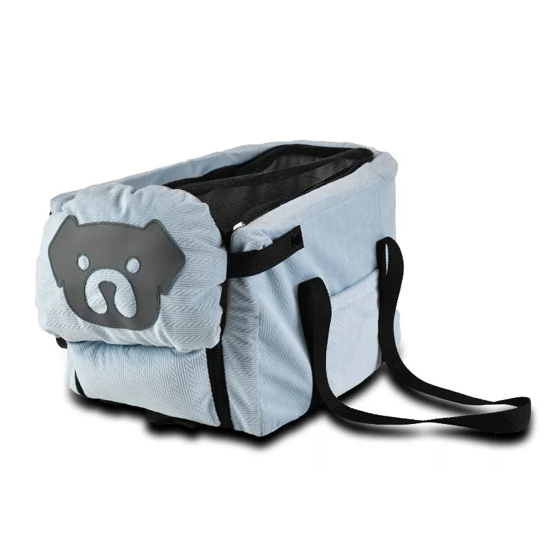 Dog Car Seat Cover Foldable Hammock Pet Harness Cat Bag Basket Stable and Foldable Travel Pet Dog and Cat Safety Car Seat