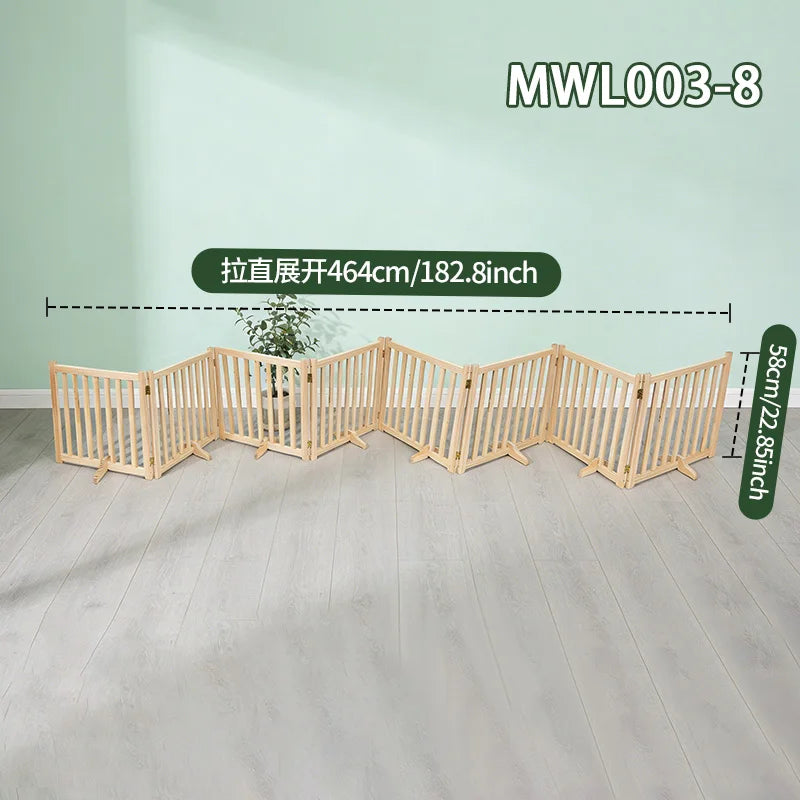 Indoor Puppy Training Fence, Foldable Pet Playpen, Puppy Play Fence, Cat and Dog Isolation Gate, Suitable for Small Dogs and Cats