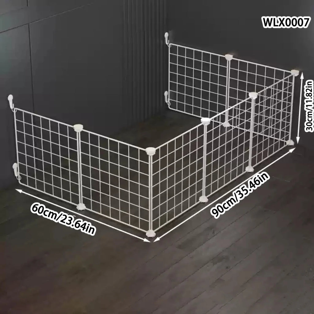 Puppy Fence for Home Indoor Use, Anti-Escape Corgi Dog Fence, Puppy Training Isolation Net