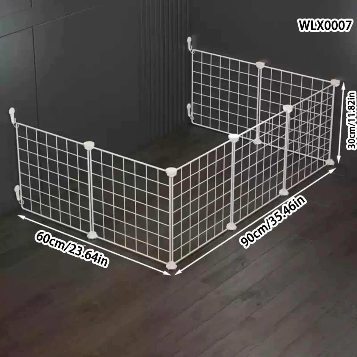 Puppy Fence for Home Indoor Use, Anti-Escape Corgi Dog Fence, Puppy Training Isolation Net