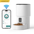New 4L Button/WIFI Automatic Pet Feeder Smart Intelligent Cat And Dog Food Dispenser for Cats And Dogs