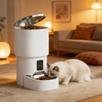 New 4L Button/WIFI Automatic Pet Feeder Smart Intelligent Cat And Dog Food Dispenser for Cats And Dogs