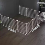Puppy Fence for Home Indoor Use, Anti-Escape Corgi Dog Fence, Puppy Training Isolation Net