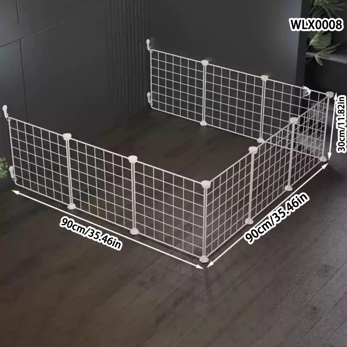 Puppy Fence for Home Indoor Use, Anti-Escape Corgi Dog Fence, Puppy Training Isolation Net