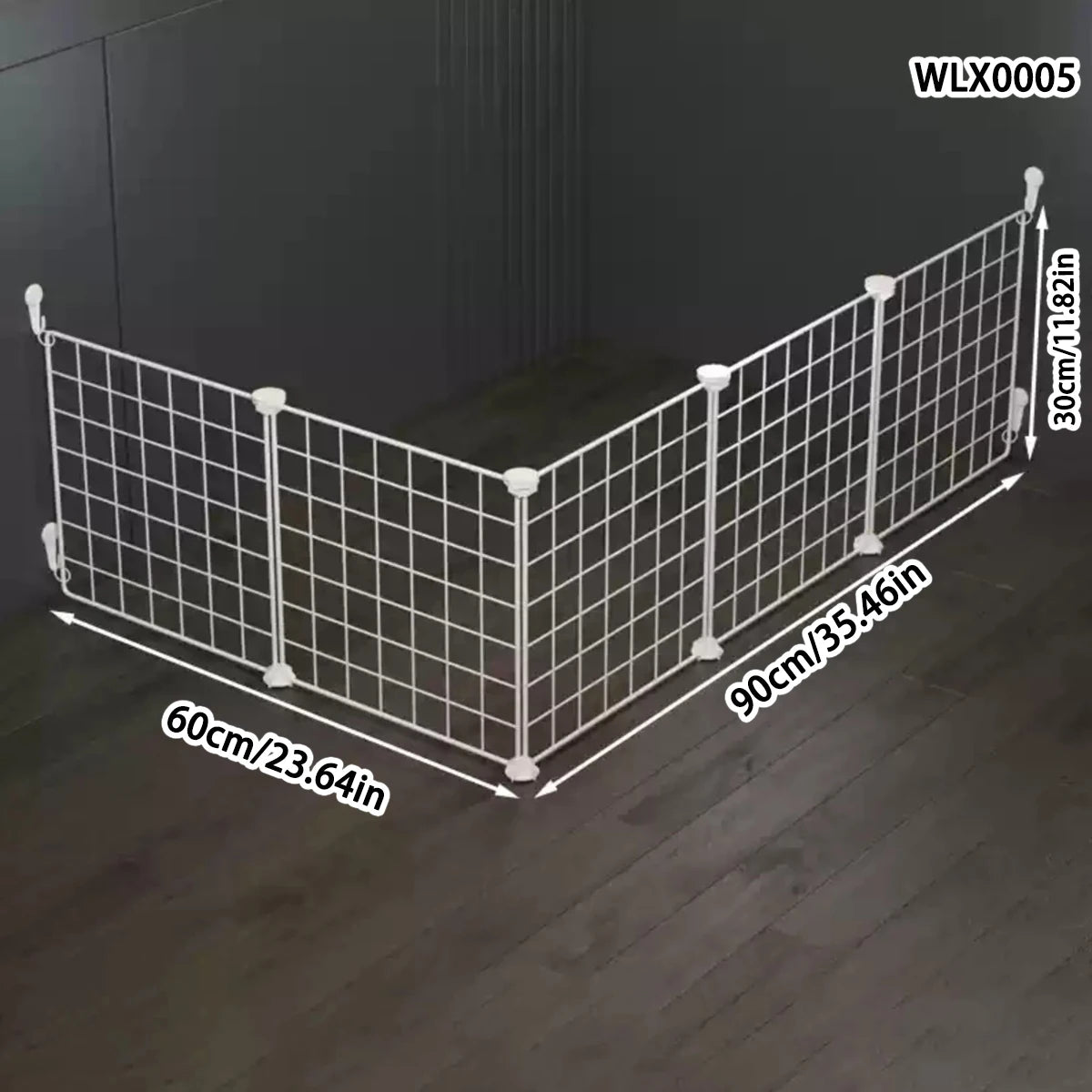 Puppy Fence for Home Indoor Use, Anti-Escape Corgi Dog Fence, Puppy Training Isolation Net