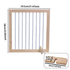 Pet Fence, Foldable Dog and Cat Isolation Barrier, No Drilling Required, Suitable for Indoor Balconies and Stairways as Safety Guardrails