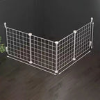 Puppy Fence for Home Indoor Use, Anti-Escape Corgi Dog Fence, Puppy Training Isolation Net