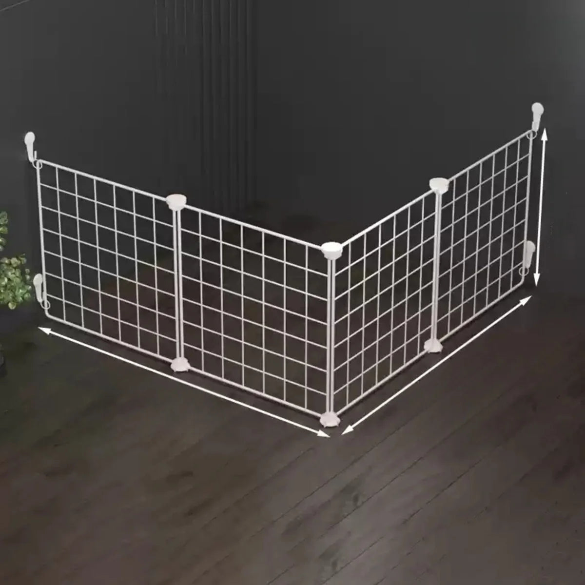 Puppy Fence for Home Indoor Use, Anti-Escape Corgi Dog Fence, Puppy Training Isolation Net