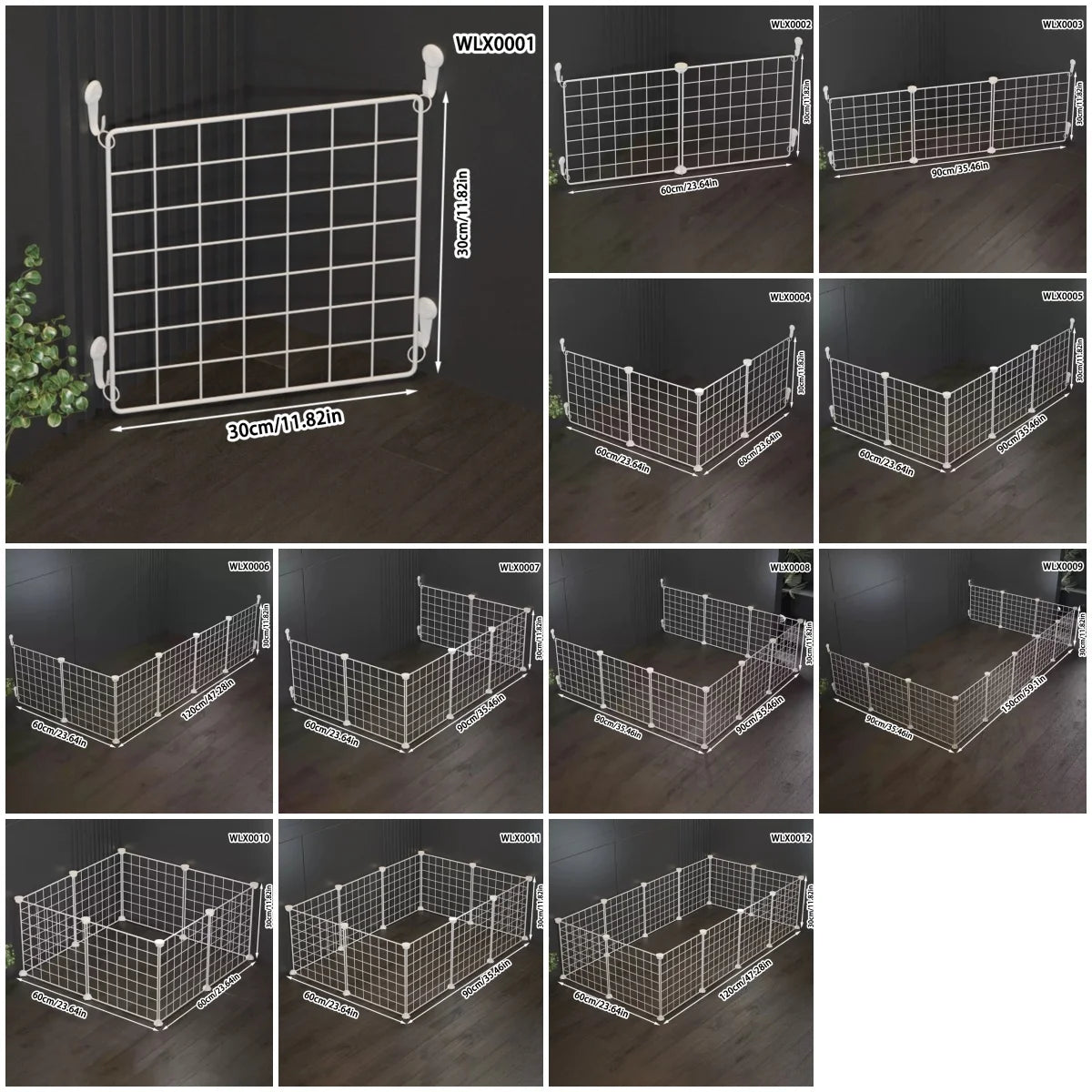 Puppy Fence for Home Indoor Use, Anti-Escape Corgi Dog Fence, Puppy Training Isolation Net