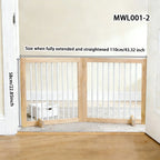 Pet Fence, Foldable Dog and Cat Isolation Barrier, No Drilling Required, Suitable for Indoor Balconies and Stairways as Safety Guardrails