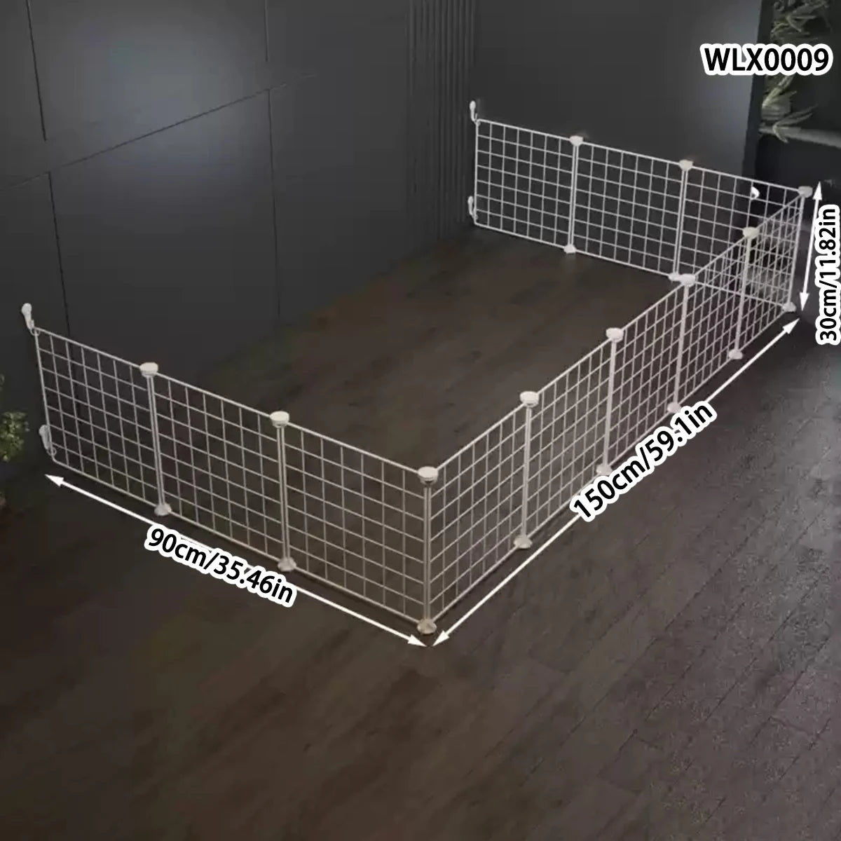 Puppy Fence for Home Indoor Use, Anti-Escape Corgi Dog Fence, Puppy Training Isolation Net